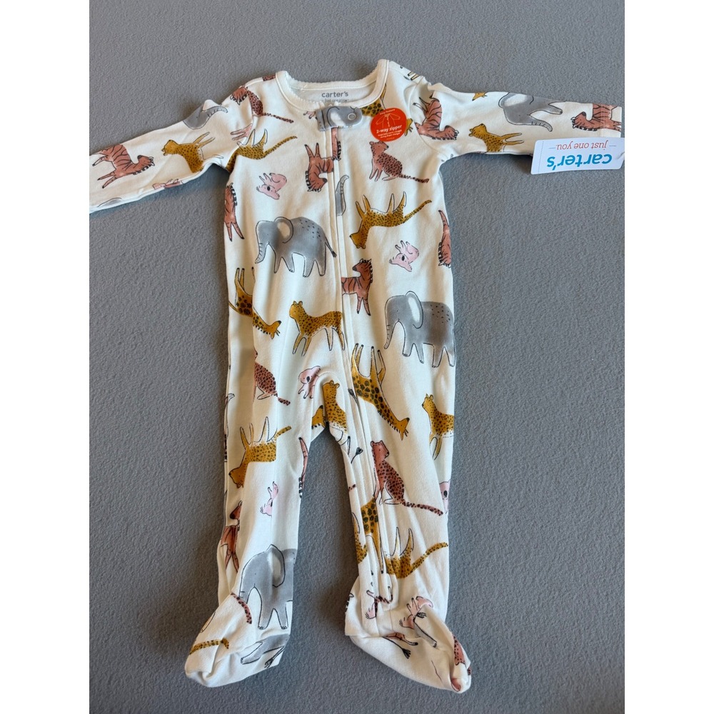 6pc Carters Just One You Little Me Hanna Andersson Baby Girl Sleepers 6mo / 9mo - Picture 6 of 16